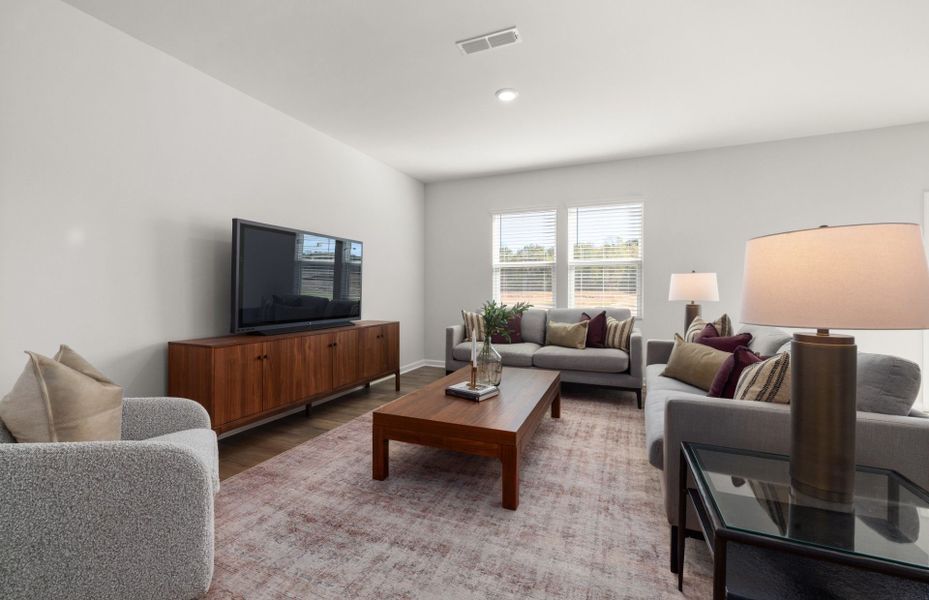 Furnished interior view inside a new home in Carpenter Falls, Durham (Image 13).