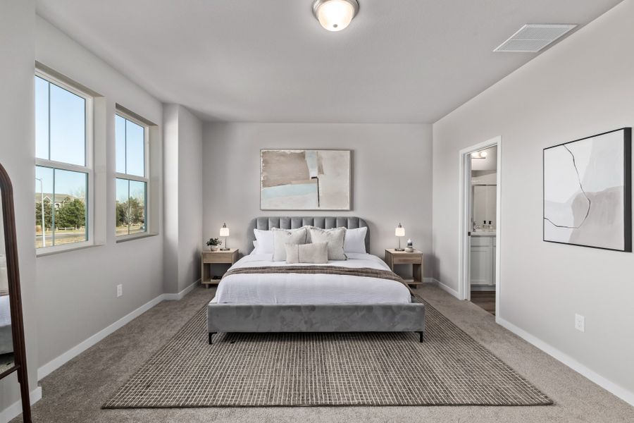 Furnished interior view inside a new home in Arras Park, Thornton (Image 28).