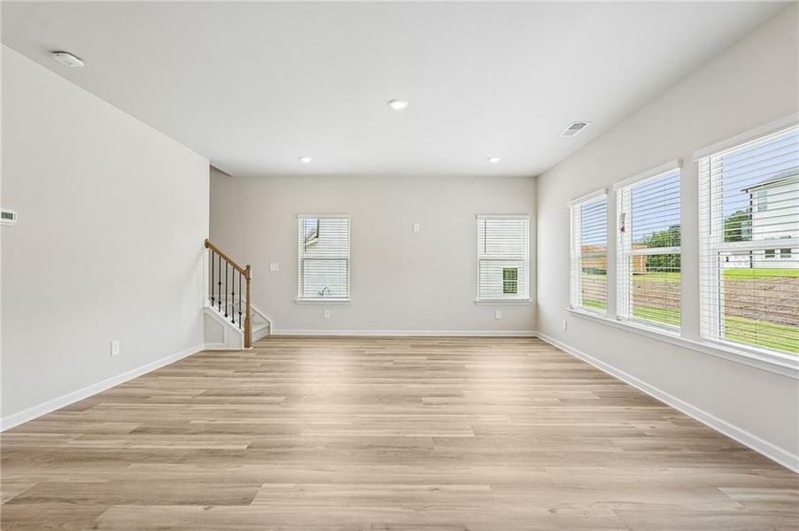 Spacious, unfurnished interior of a new home in Northwoods at Mirror Lake, Villa Rica (Image 50).