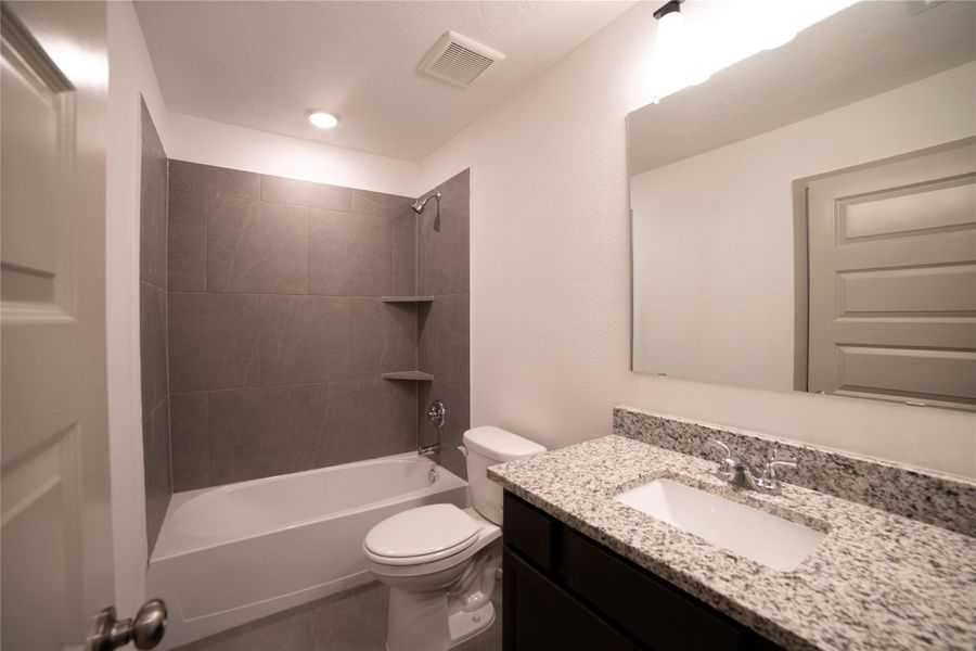 Furnished interior view inside a new home in , Brenham (Image 5).