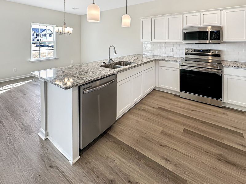 Furnished interior view inside a new home in Grand Reserve, Hinesville (Image 7).