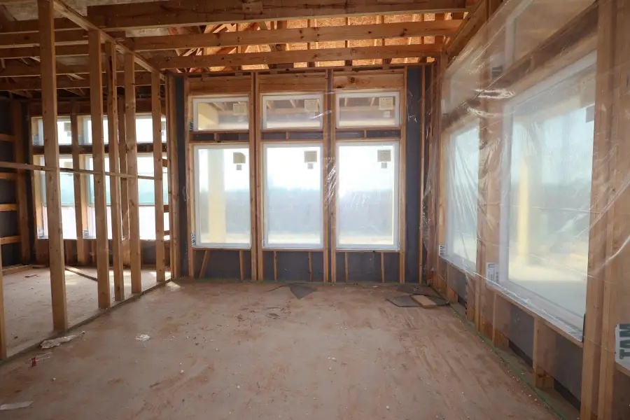 In-progress construction of a new home in Bridgeland Central: Emerald Heights - Enclave Collection, Cypress, TX (Image 11).
