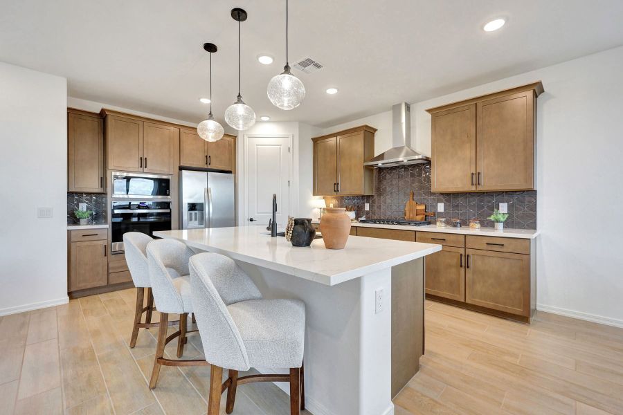 Representative furnished interior of a home built from the Ash by Mattamy Homes in Las Ventanas, Goodyear (Image 8). Representative furnished interior of a home built from the Ash by Mattamy Homes in Las Ventanas, Goodyear (Image 8).