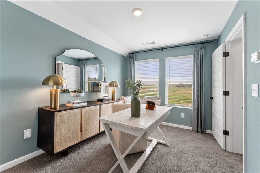 Furnished interior view inside a new home in , Rockmart (Image 34).