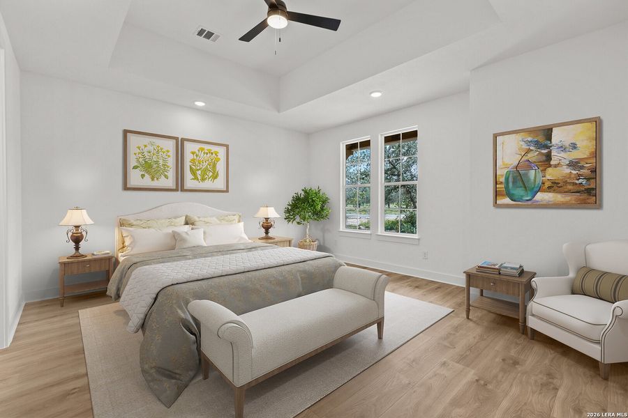 Furnished interior view inside a new home in , La Vernia (Image 11). Furnished interior view inside a new home in , La Vernia (Image 11).