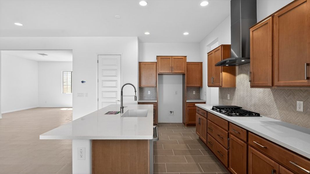 Furnished interior view inside a new home in Estrella, Goodyear (Image 5).