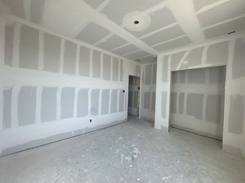 In-progress construction of a new home in Terra Escalante, Blue Ridge, TX (Image 8). In-progress construction of a new home in Terra Escalante, Blue Ridge, TX (Image 8).