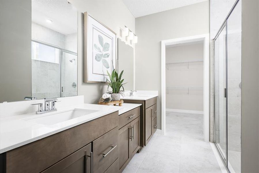 Representative furnished interior of a home built from the Grove by Ryan Homes in Malabar Springs, Palm Bay (Image 14).