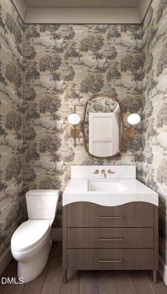 The Westbrook powder room The Westbrook powder room