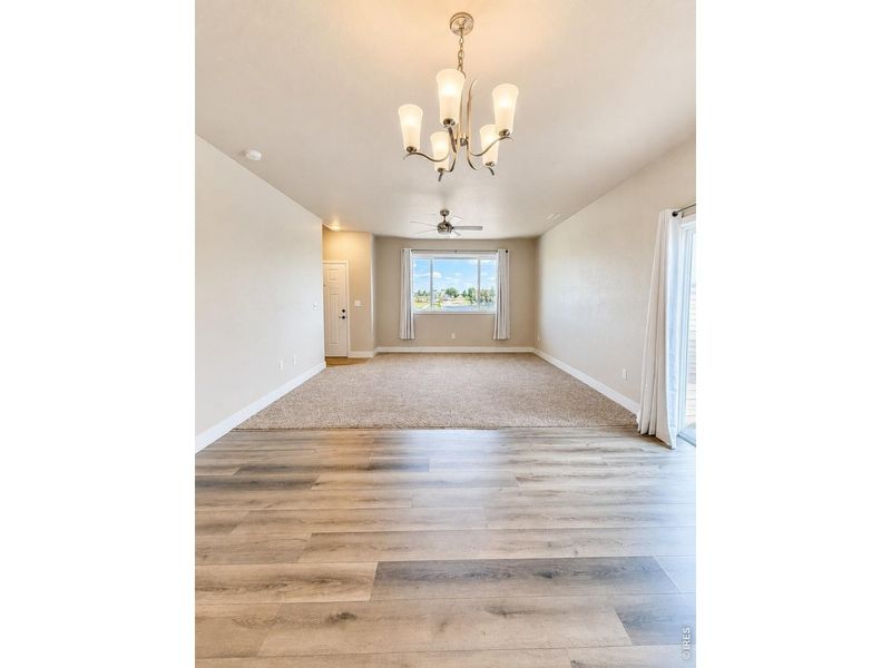 Spacious, unfurnished interior of a new home in Northridge Trails Townhomes, Greeley (Image 11).
