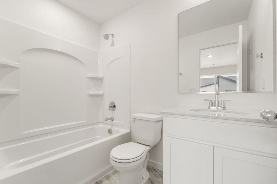 Furnished interior view inside a new home in Liberty Draw, Evans (Image 5).