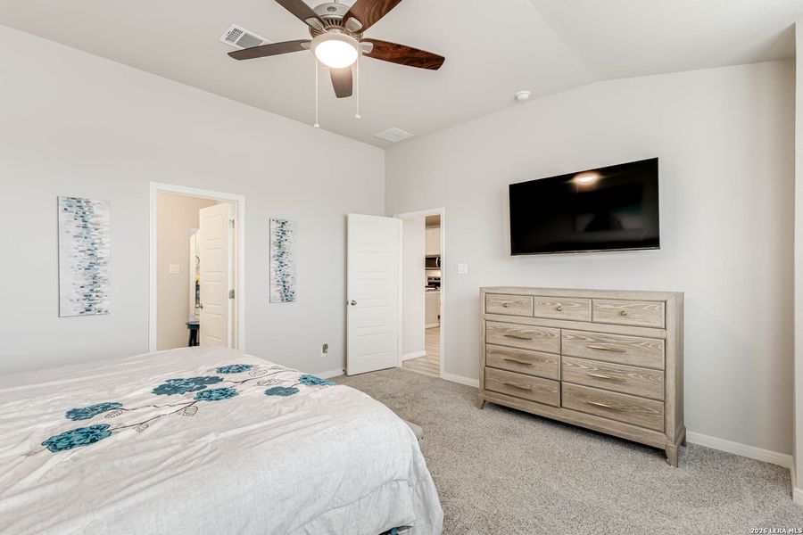 Furnished interior view inside a new home in Remington Ranch, San Antonio (Image 14).