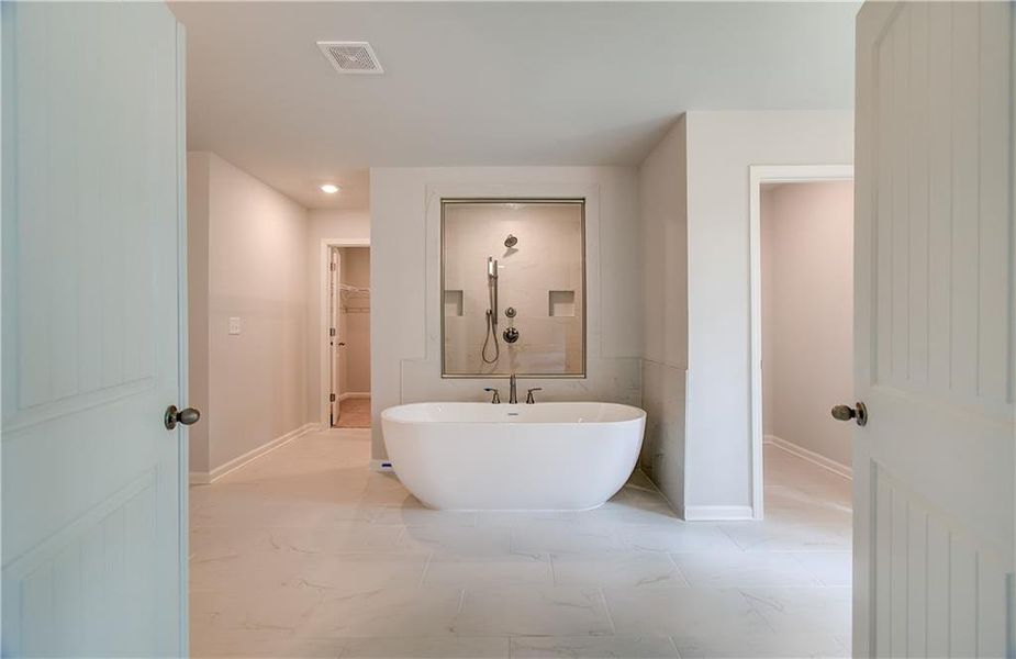 Furnished interior view inside a new home in Cambria at Traditions, Hampton (Image 7).