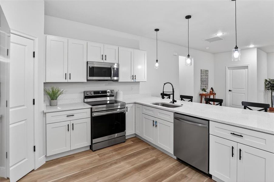 Furnished interior view inside a new home in , Ocala (Image 9).