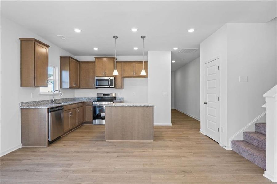 Furnished interior view inside a new home in Laurel Ridge, Rock Spring (Image 11).