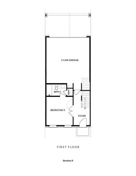 Upstairs, the third floor is dedicated to rest and relaxation!! The Childress Floor Plan - Byers Park Community