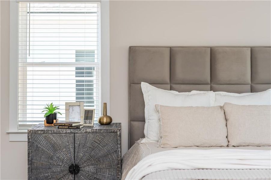 Furnished interior view inside a new home in , Flowery Branch (Image 38).