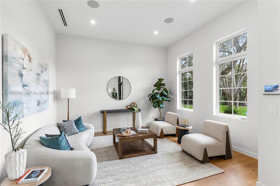 Furnished interior view inside a new home in , Miami (Image 5).