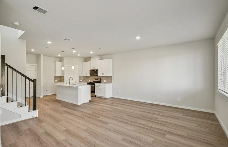 Photo is not of the actual home, but is an inspirational photo of builder’s model home and may depict options, furnishings, and/or decorator features that are not included