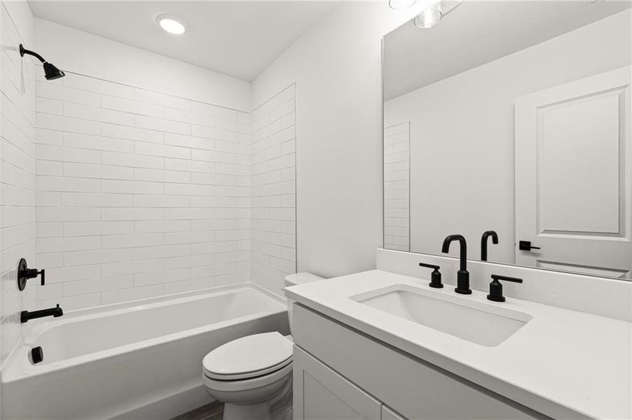 Furnished interior view inside a new home in The Reserve at Bells Ferry, Kennesaw (Image 15).