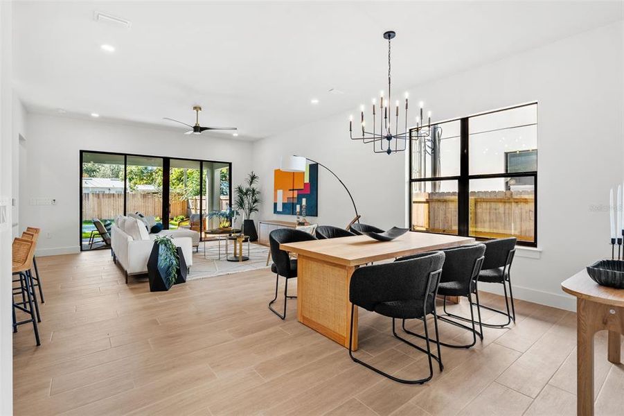 Furnished interior view inside a new home in College Park, Orlando (Image 4).