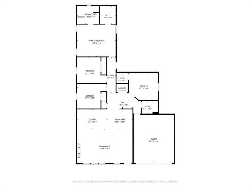 2D floor plan layout of this home in , Dallas, TX (Image 4).