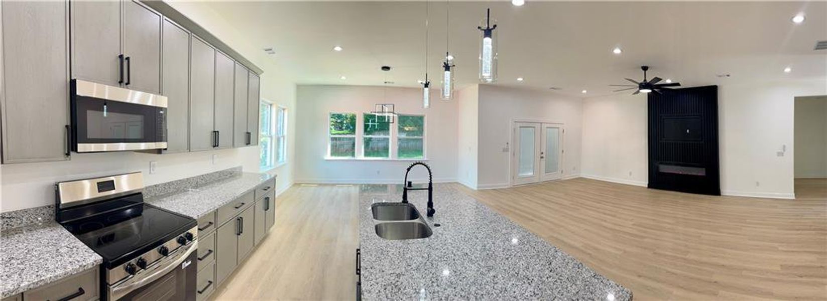 Furnished interior view inside a new home in , Lithonia (Image 6).
