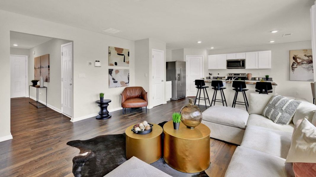 Furnished interior view inside a new home in Fieldcrest Acres, Blountville (Image 11).