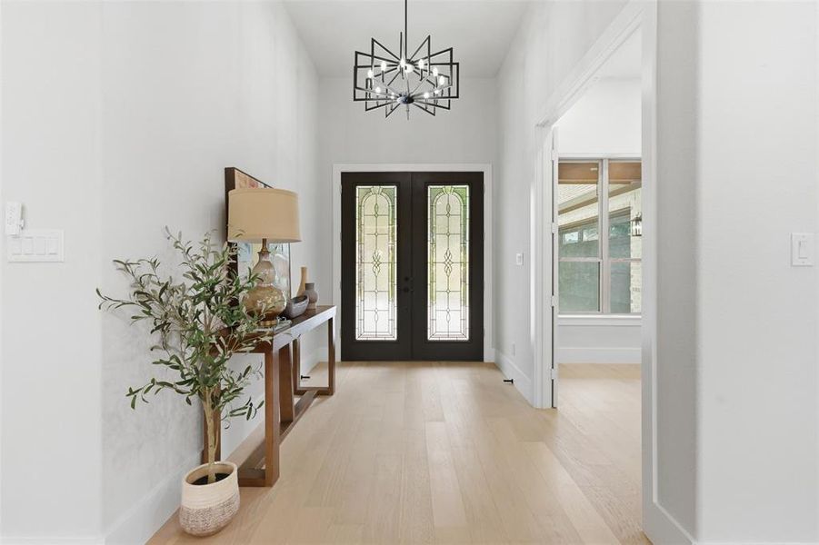 Furnished interior view inside a new home in , Granbury (Image 10). Furnished interior view inside a new home in , Granbury (Image 10).