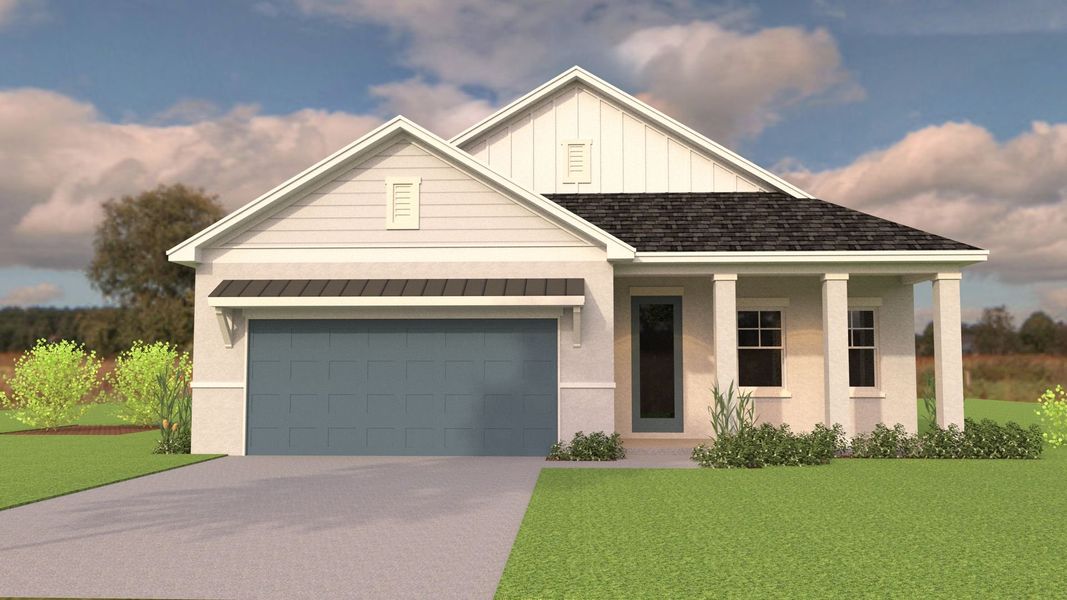 Exterior:Elevation A