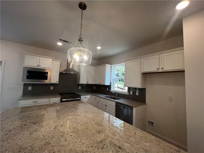 Furnished interior view inside a new home in , Canton (Image 7).