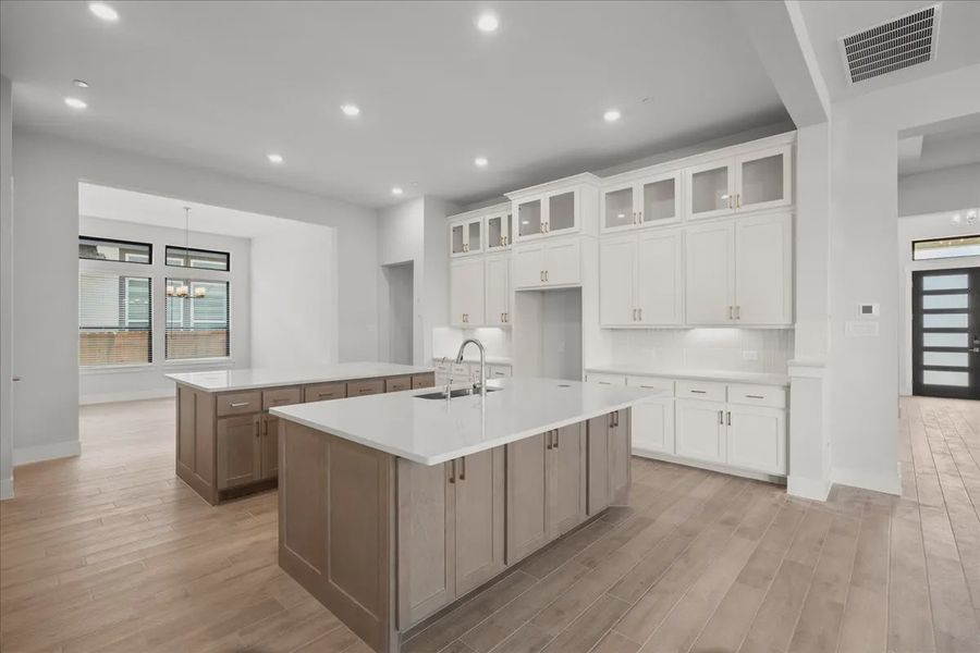Furnished interior view inside a new home in Sweetwater, Austin (Image 6).