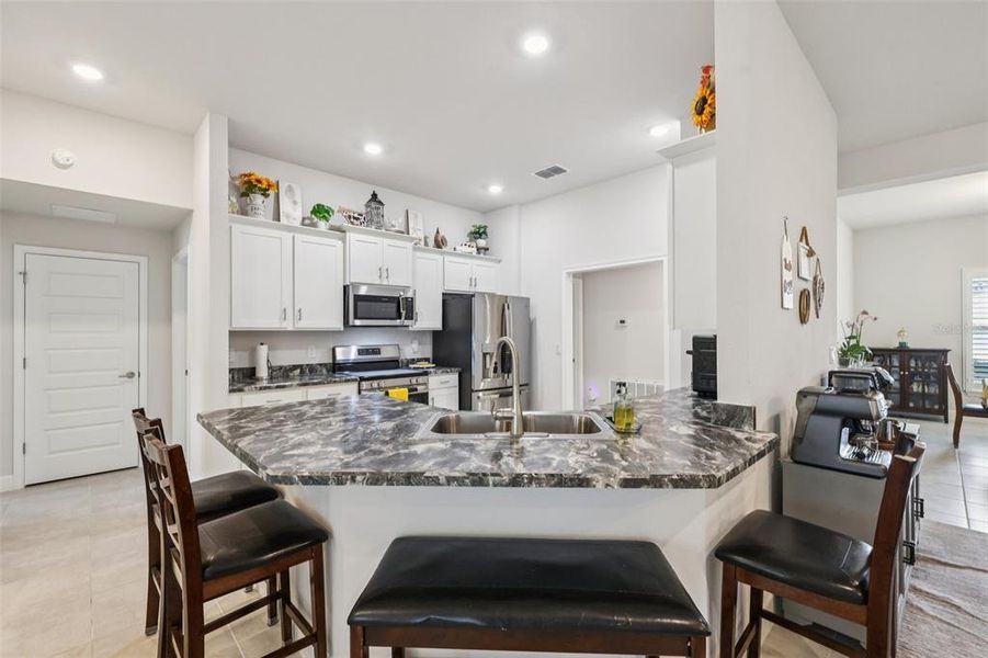 Furnished interior view inside a new home in Oaks at Ocala Crossings, Ocala (Image 12).