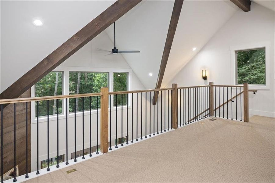 Spacious, unfurnished interior of a new home in , Ellijay (Image 38).