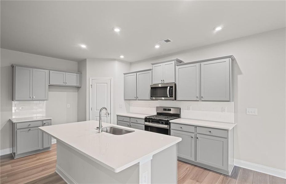 Furnished interior view inside a new home in Anderson Point, McDonough (Image 4).