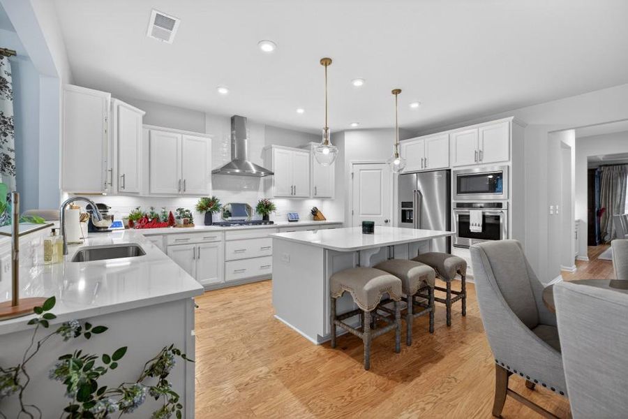 Furnished interior view inside a new home in Reunion, Flowery Branch (Image 52). Furnished interior view inside a new home in Reunion, Flowery Branch (Image 52).