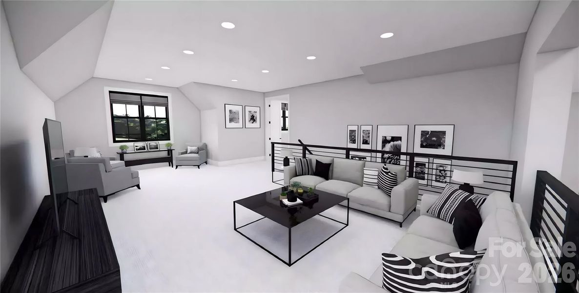 Furnished interior view inside a new home in , Mooresville (Image 12).