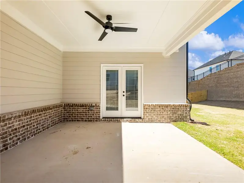 Exterior details and patio area of a home in , Lawrenceville (Image 3).