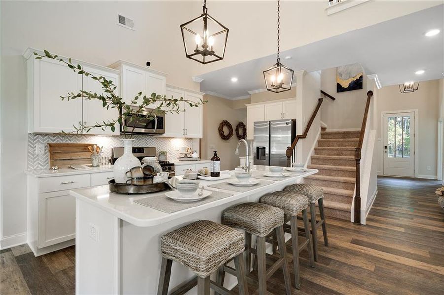 Furnished interior view inside a new home in , Villa Rica (Image 9).