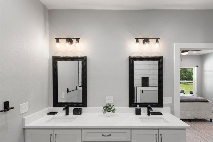 Furnished interior view inside a new home in , Florahome (Image 18).