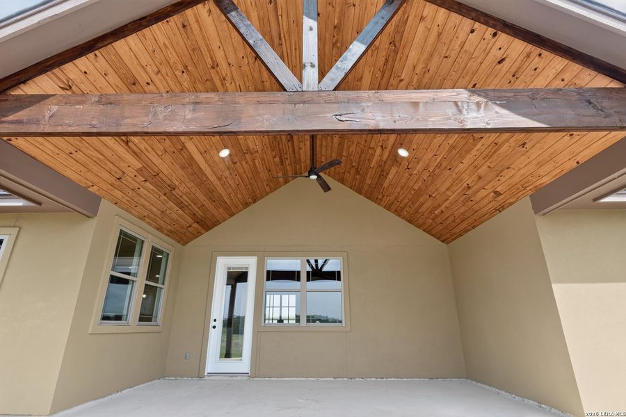 Exterior details and patio area of a home in , Bandera (Image 4). Exterior details and patio area of a home in , Bandera (Image 4).