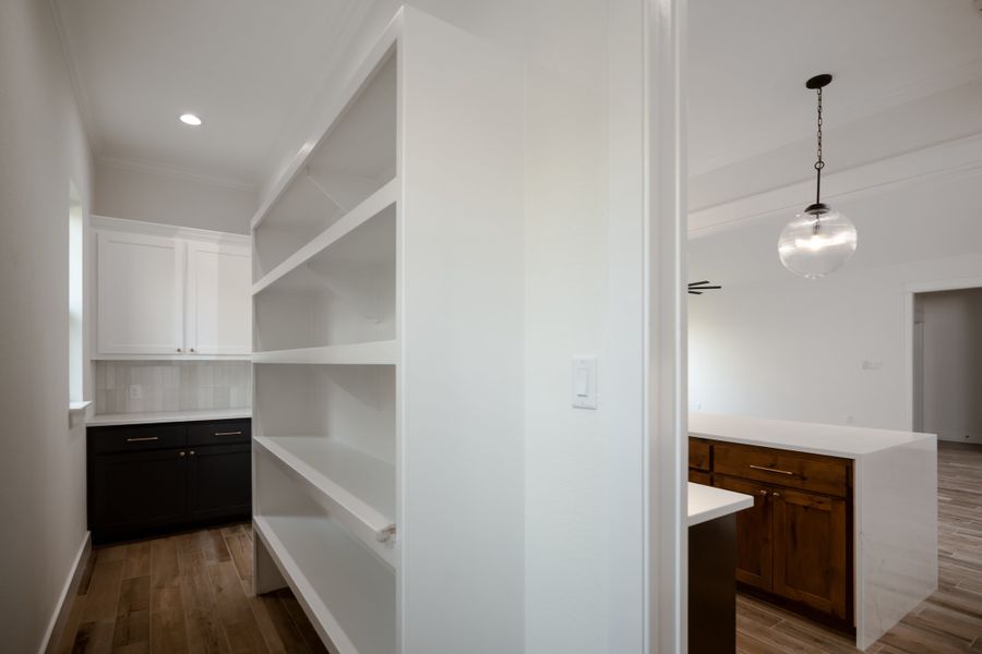 Furnished interior view inside a new home in Greens Prairie Reserve, College Station (Image 10).