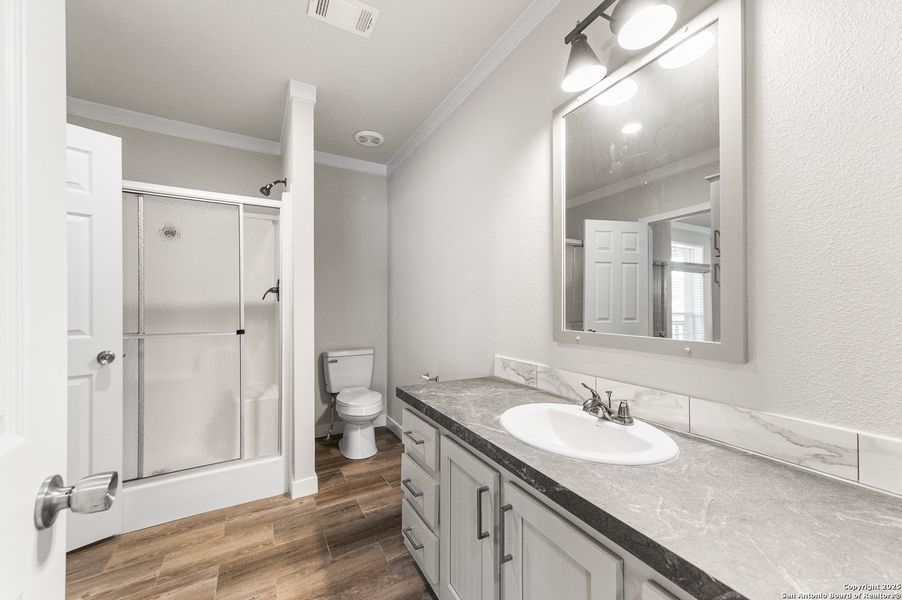 Furnished interior view inside a new home in , Spring Branch (Image 16).