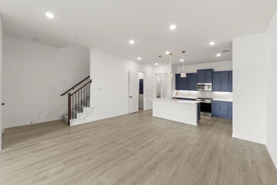 Open Kitchen-Dining Room