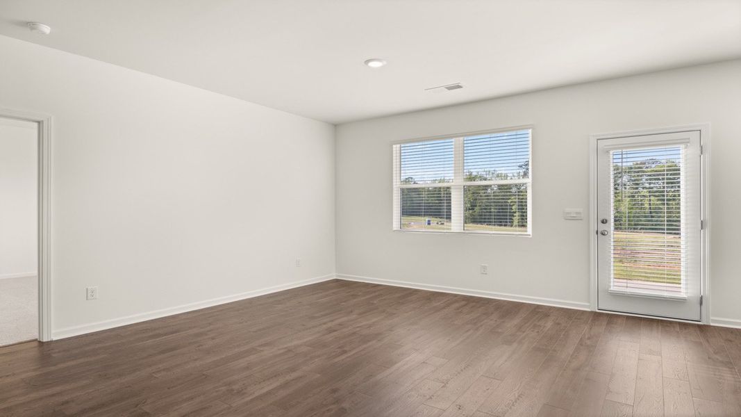 Spacious, unfurnished interior of a new home in Fox Crossing, Griffin (Image 11). Spacious, unfurnished interior of a new home in Fox Crossing, Griffin (Image 11).