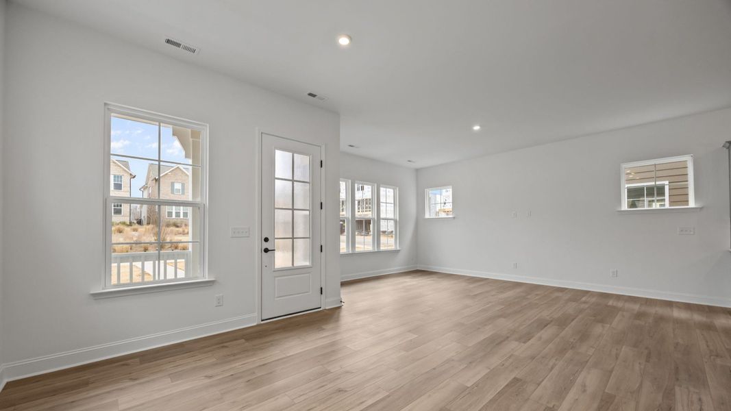 Brentwood Single Family home in River District by DRB Homes in Charlotte NC- Living Area