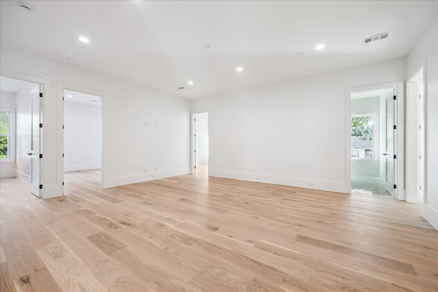 Second floor gameroom or common area.