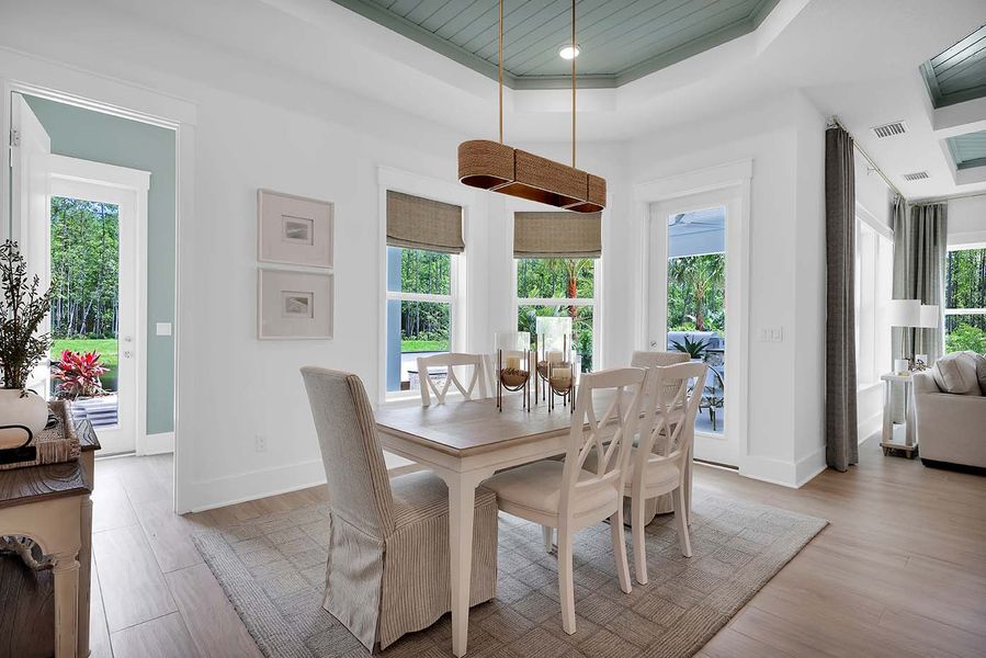 Representative furnished interior of a home built from the The Ellaville by Providence Homes (Florida) in Reflections at Nocatee, Nocatee (Image 9).