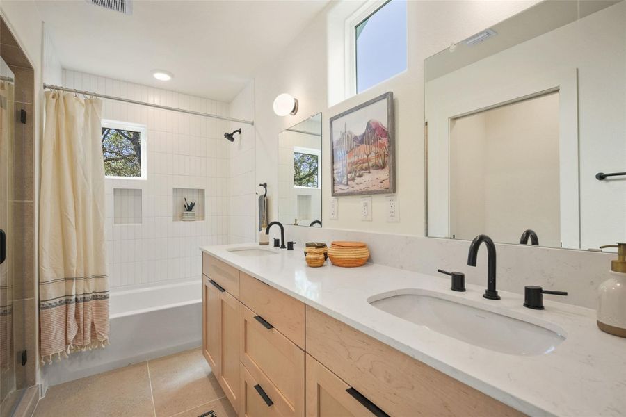 Furnished interior view inside a new home in , Austin (Image 20).