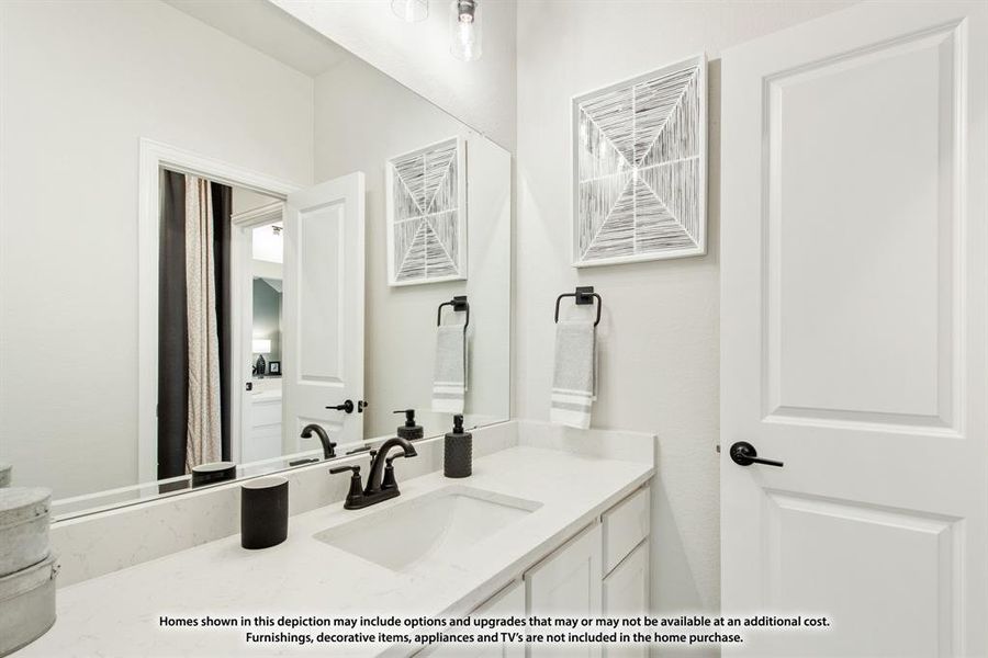 Furnished interior view inside a new home in Devonshire, Forney (Image 31).